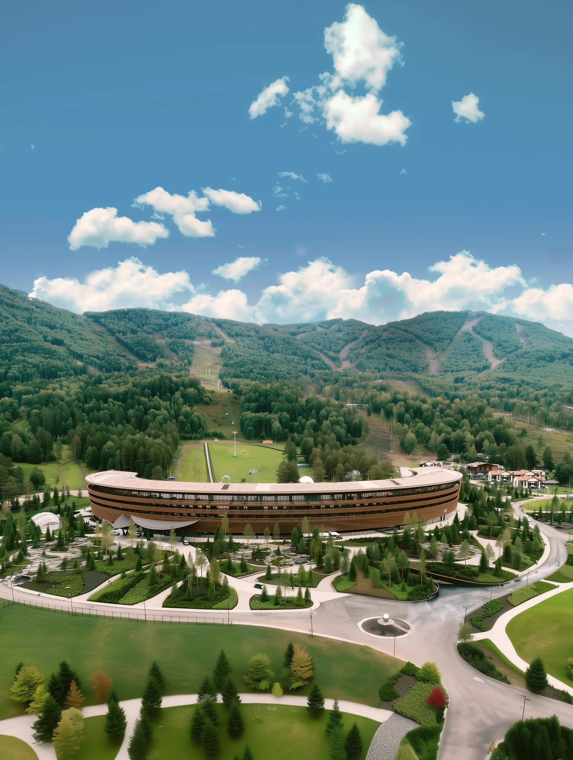 The new airport complex will combine international and domestic flights, becoming the main air gateway of&nbsp;Gorny Altai.